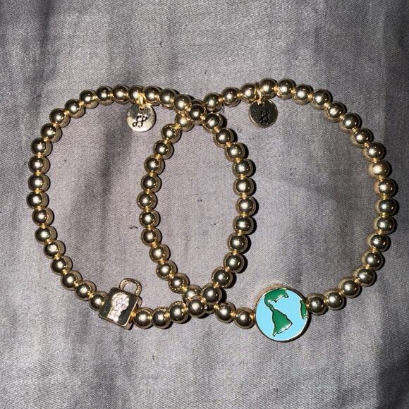 Soul Stacks Bracelet Bar—Icon —Approx 7”—Gold Colored—Stretch - Picture 16 of 16